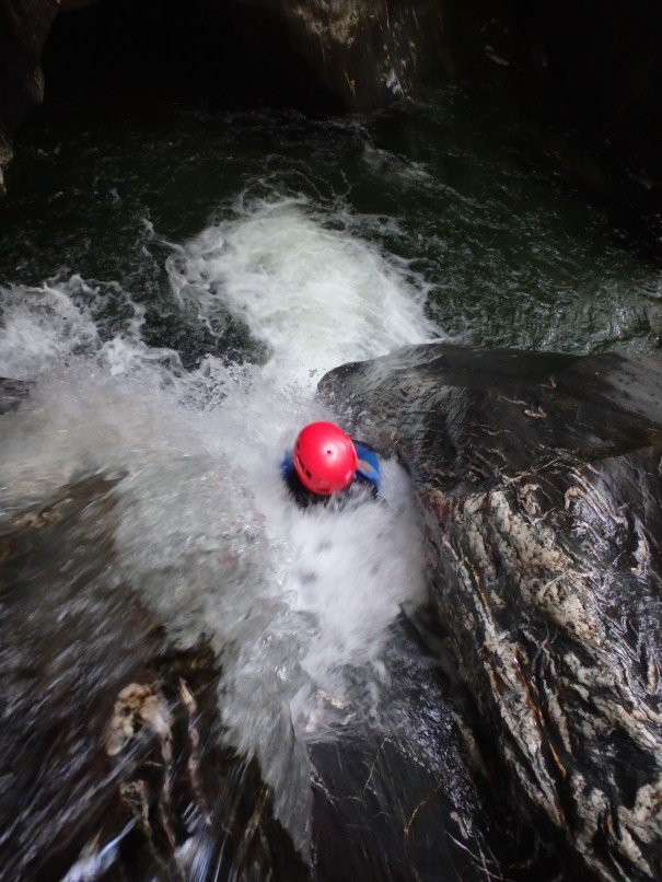 Slide in Robinsons Creek with South Canyons